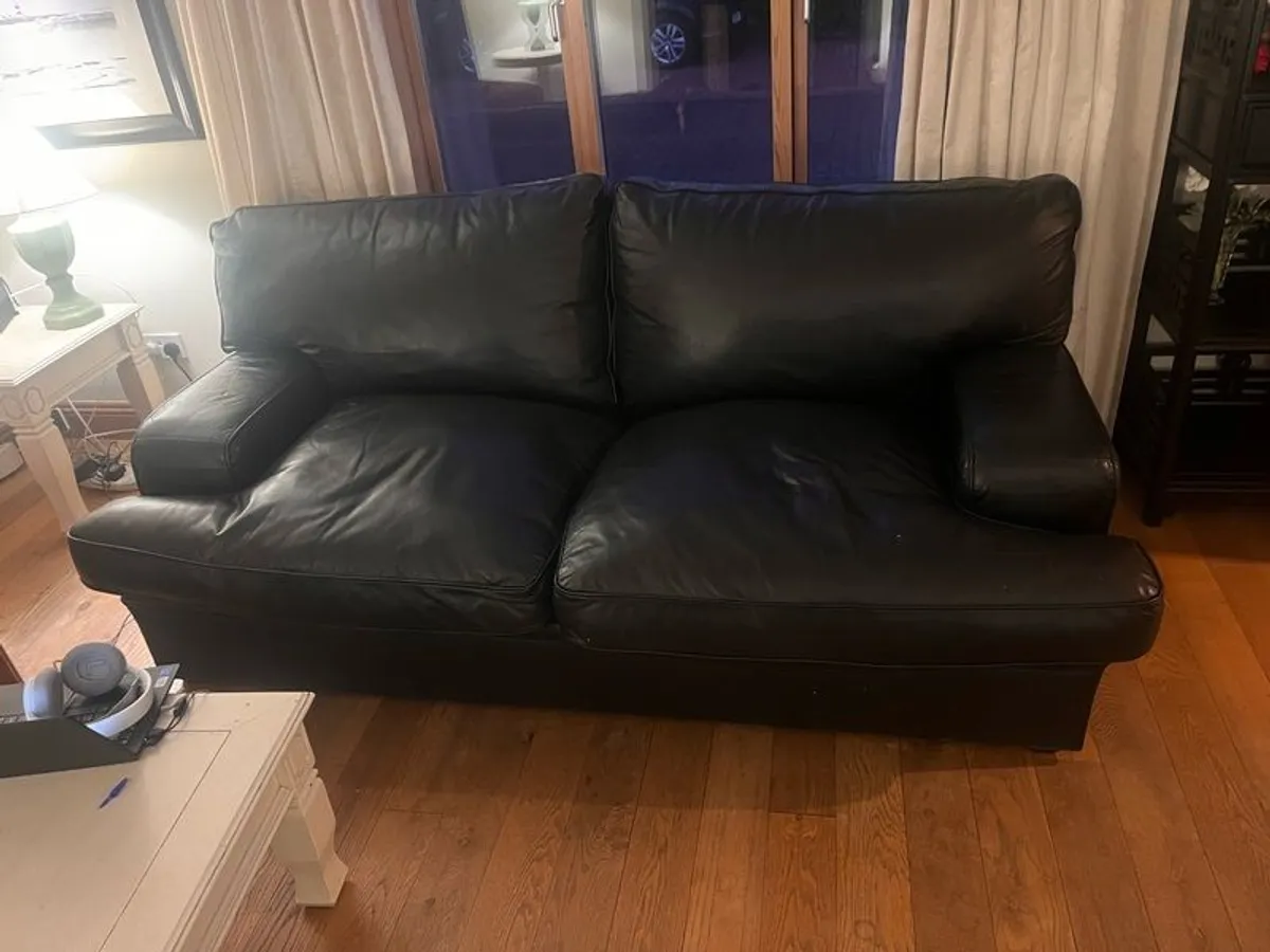 leather couch - Image 1