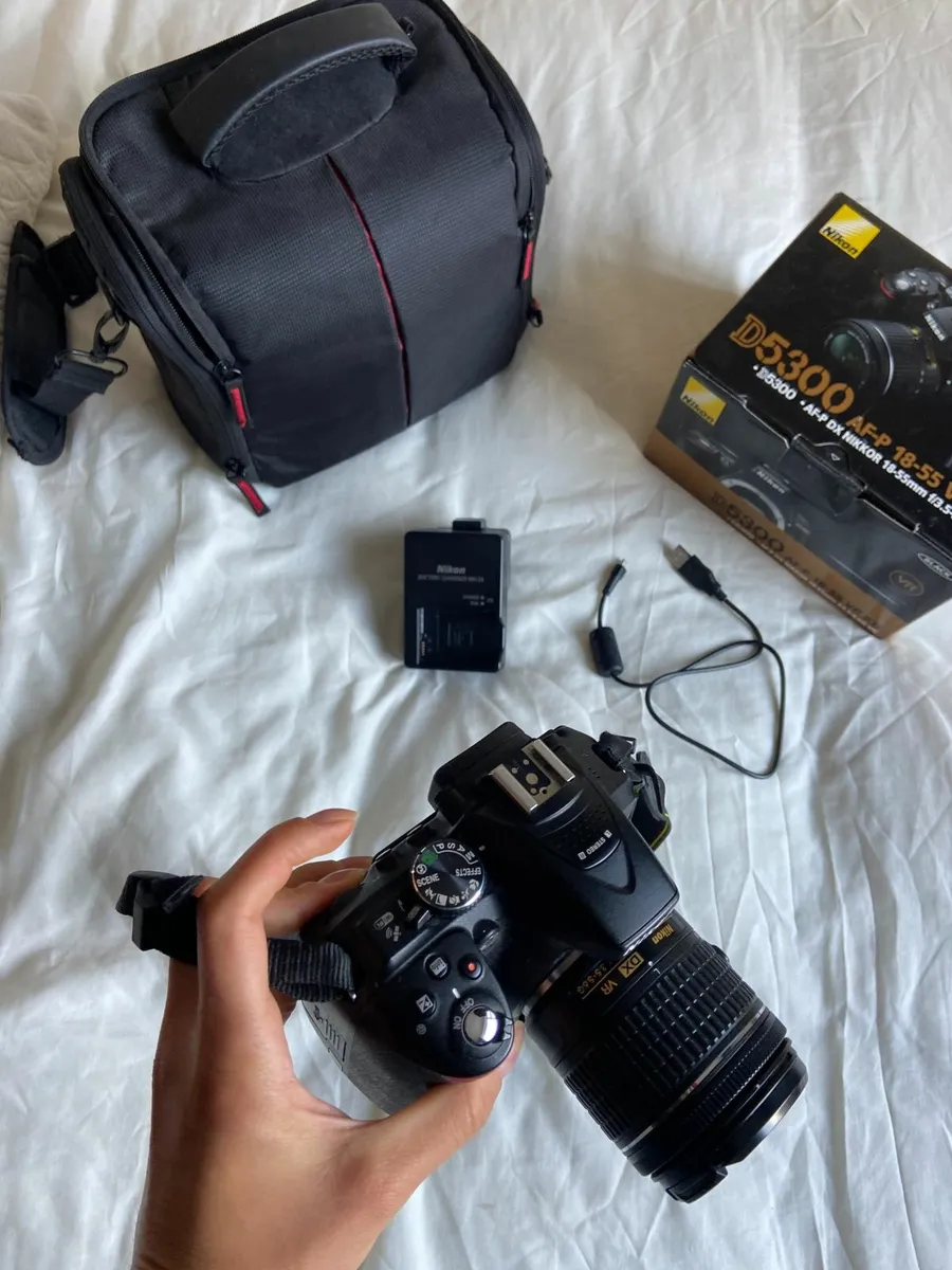 Camera Nikon D5300 + Lens 18-55mm + Camera bag - Image 3