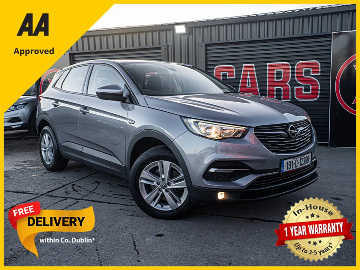 2019 Grandland X 1.2/High spec/Irish/1yr warranty - Image 1