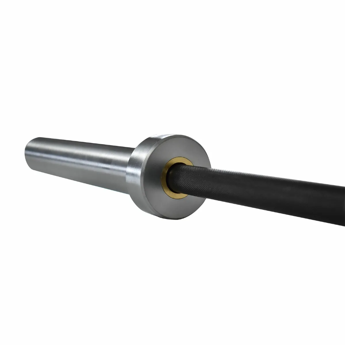 Athlete Barbell 15kg Black - Ladies Olympic Weight - Image 4