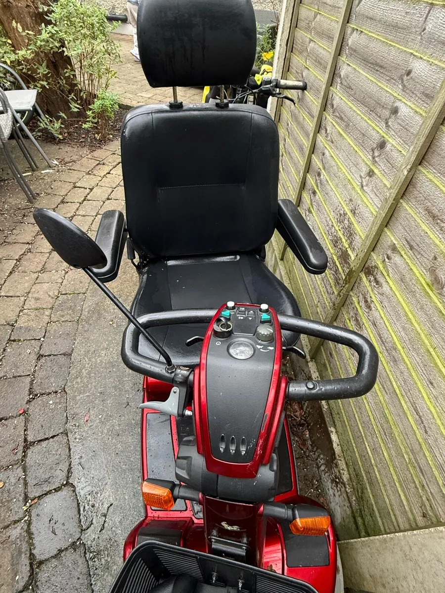 Pride Mobility Scooter - Ferrari Red - Image 2