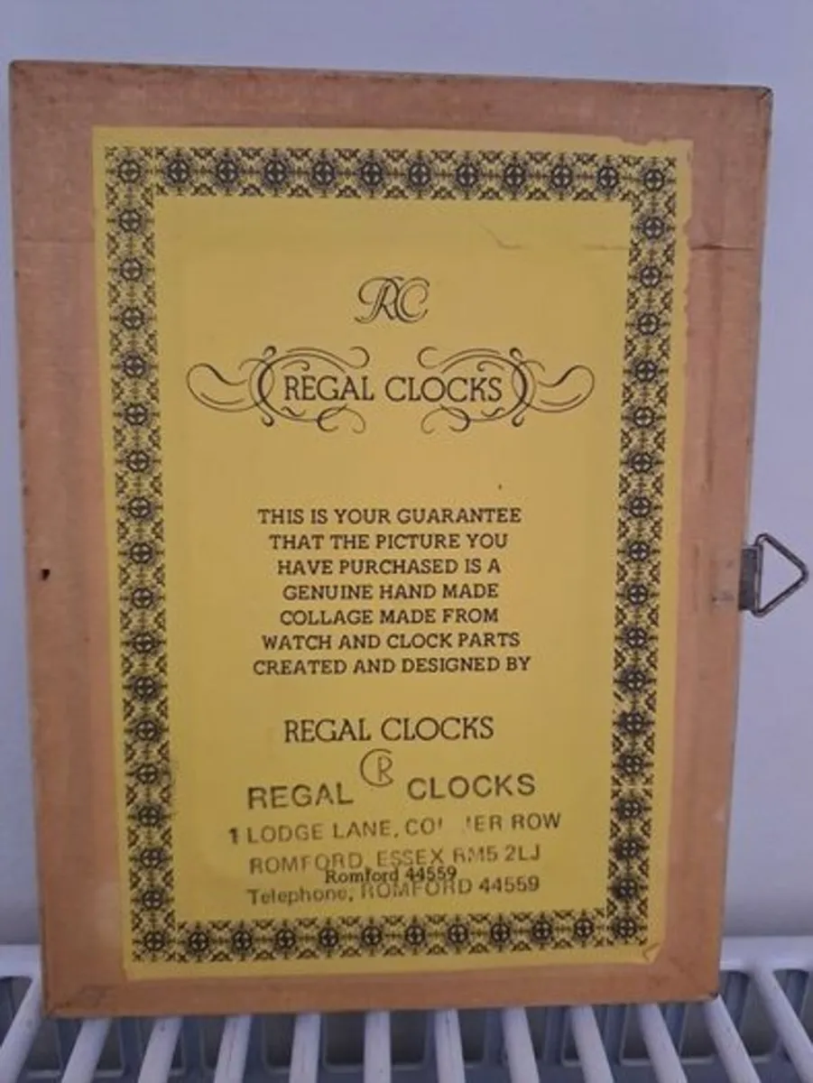 Horological collage from Regal Clocks - Image 4