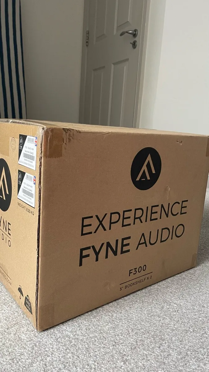 Fyne audio F300 black (new) - Image 3