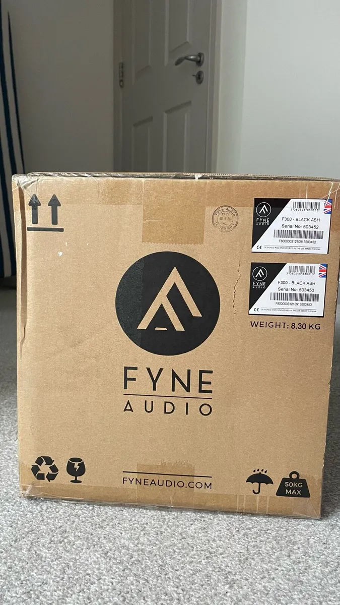 Fyne audio F300 black (new) - Image 4
