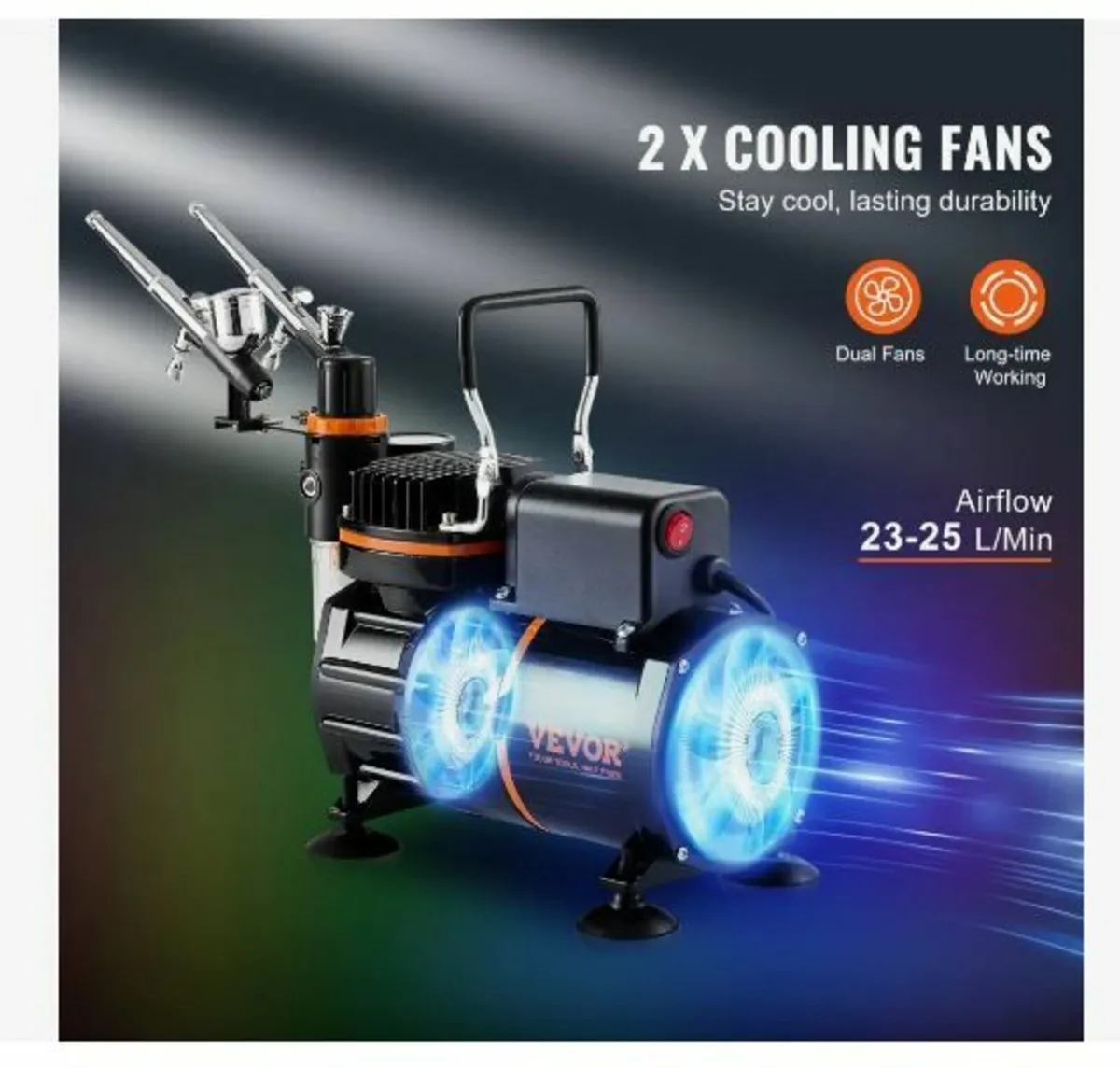 Dual Fan Air Compressor Professional - Image 3