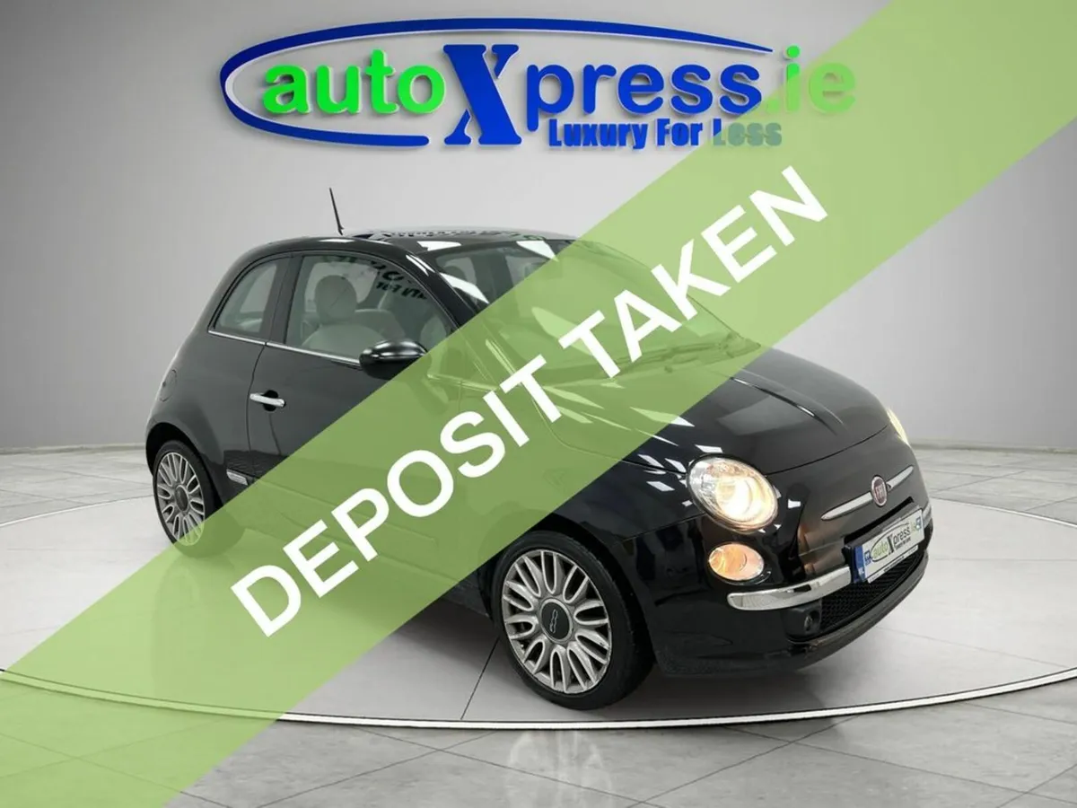 Fiat 500 1.2 Automatic, Panoramic roof - Image 1