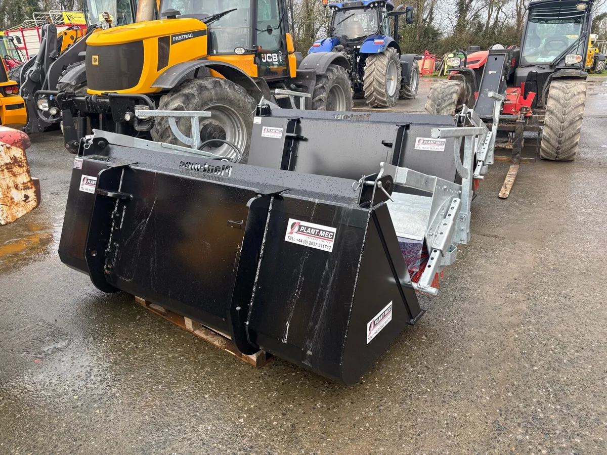 Plantmec 8 ft bucket brush new - Image 1