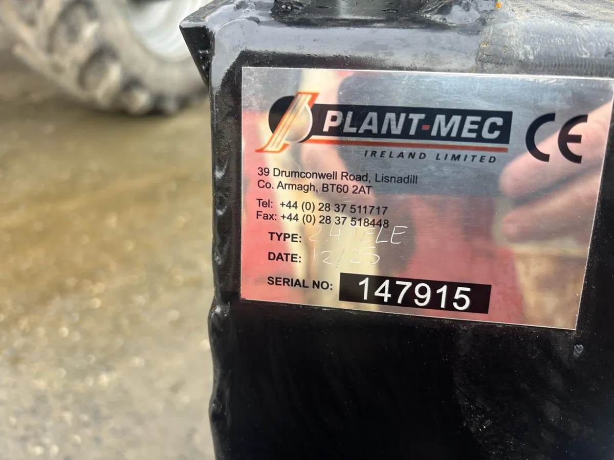 Plantmec 8 ft bucket brush new - Image 4