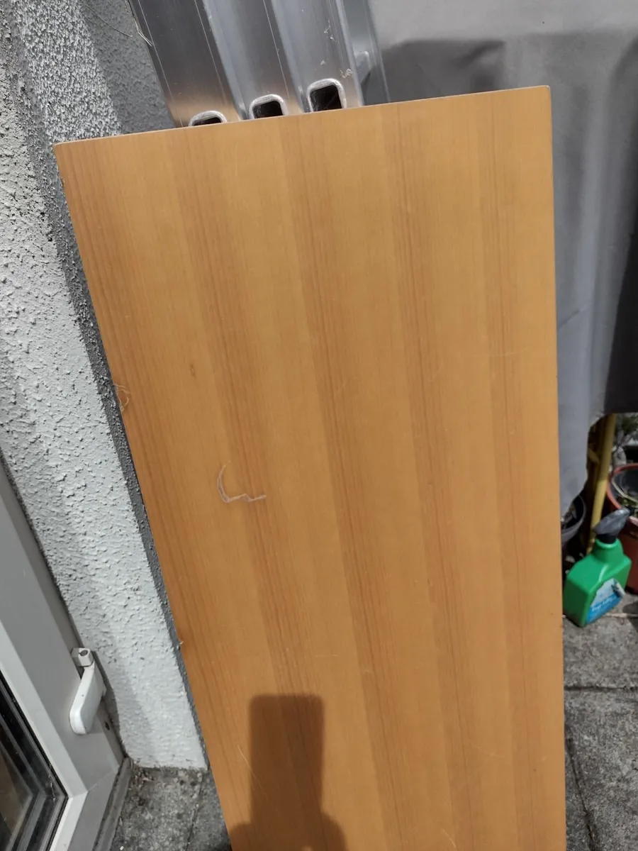 Very heavy Oak table top - Image 4