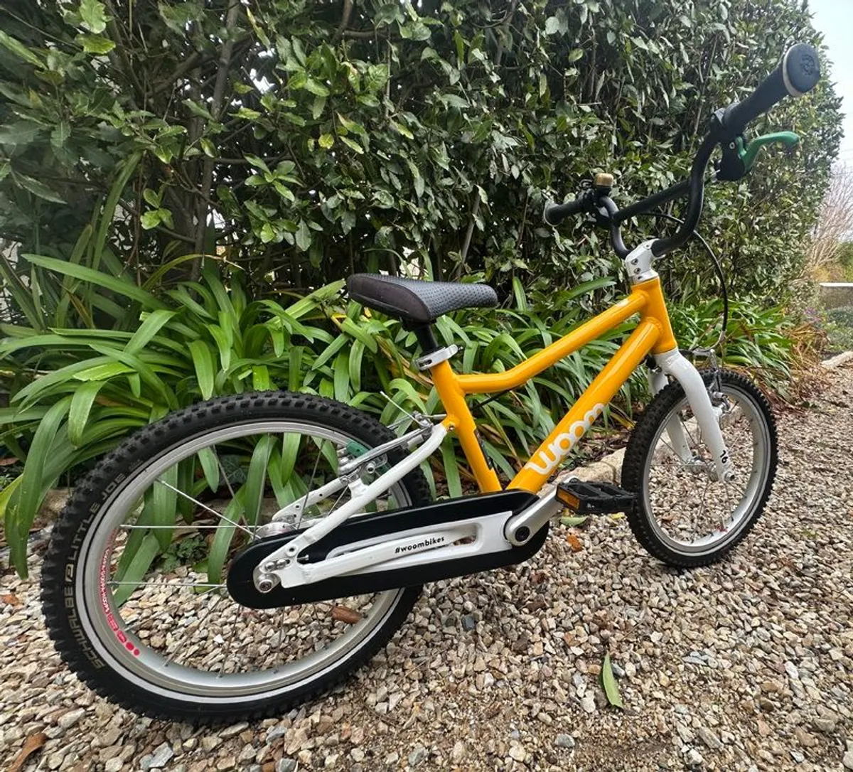 Woom 3 yellow bike - Image 2