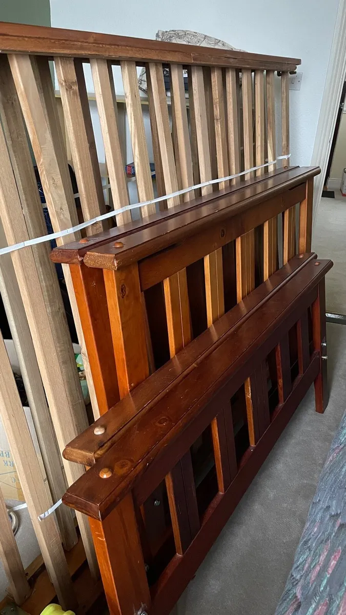 Bed frame and Mattress - Image 4