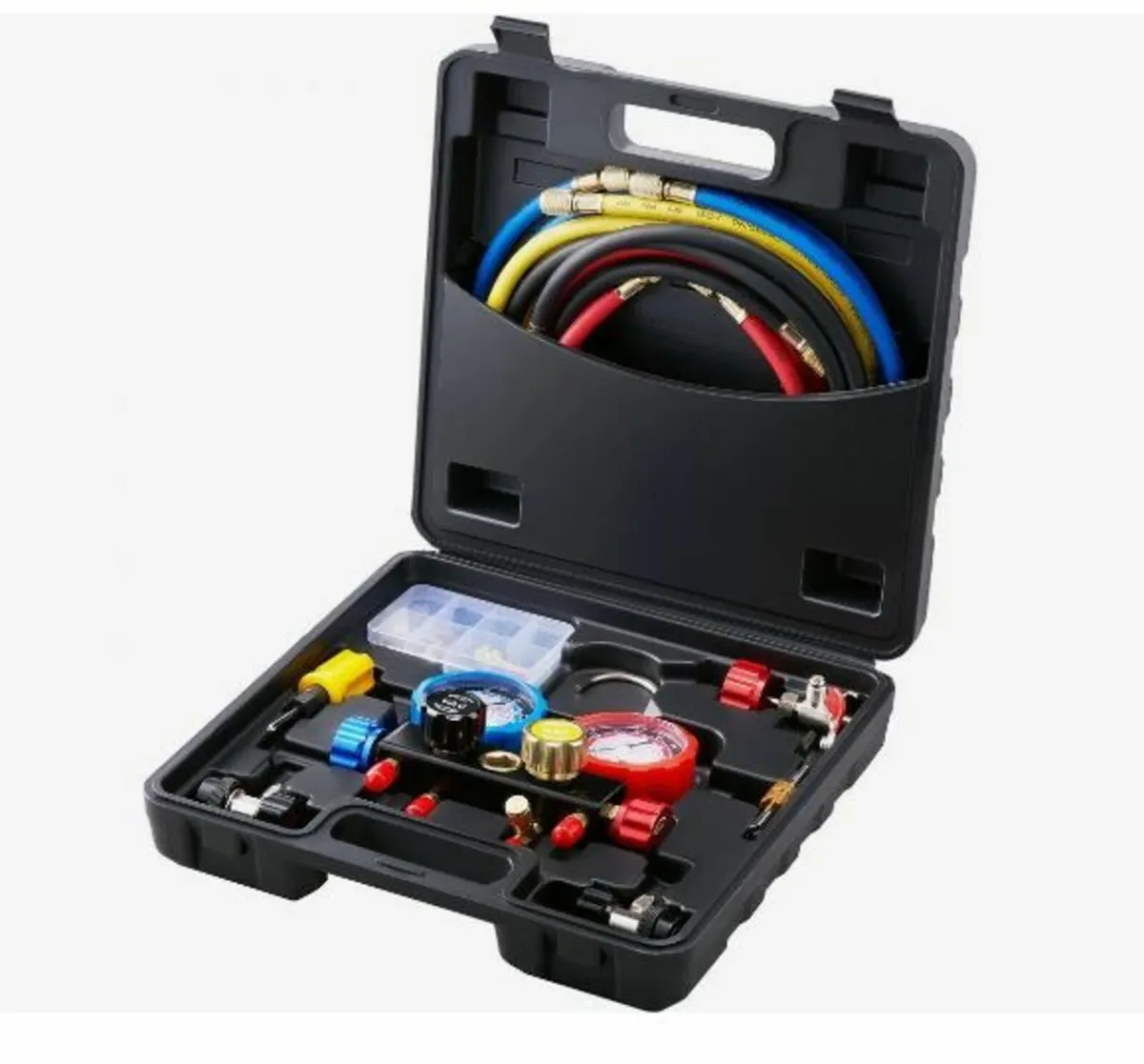 4 Way AC Gauge - AC Manifold Gauge Set - Image 1