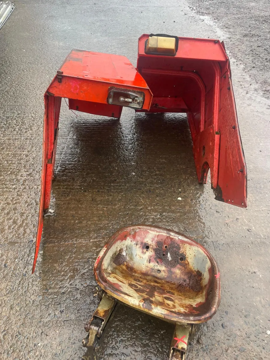 European Zetor Mudguards & Seat - Image 1