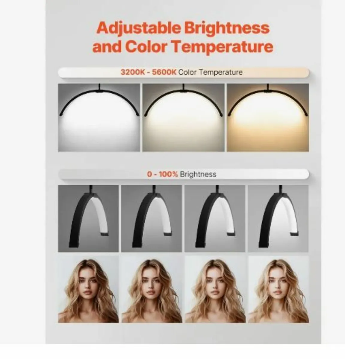 Half Moon Light for Esthetician, 26 inch - Image 4