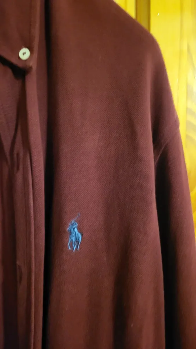 Ralph Lauren shirt feather weight mesh - Image 3