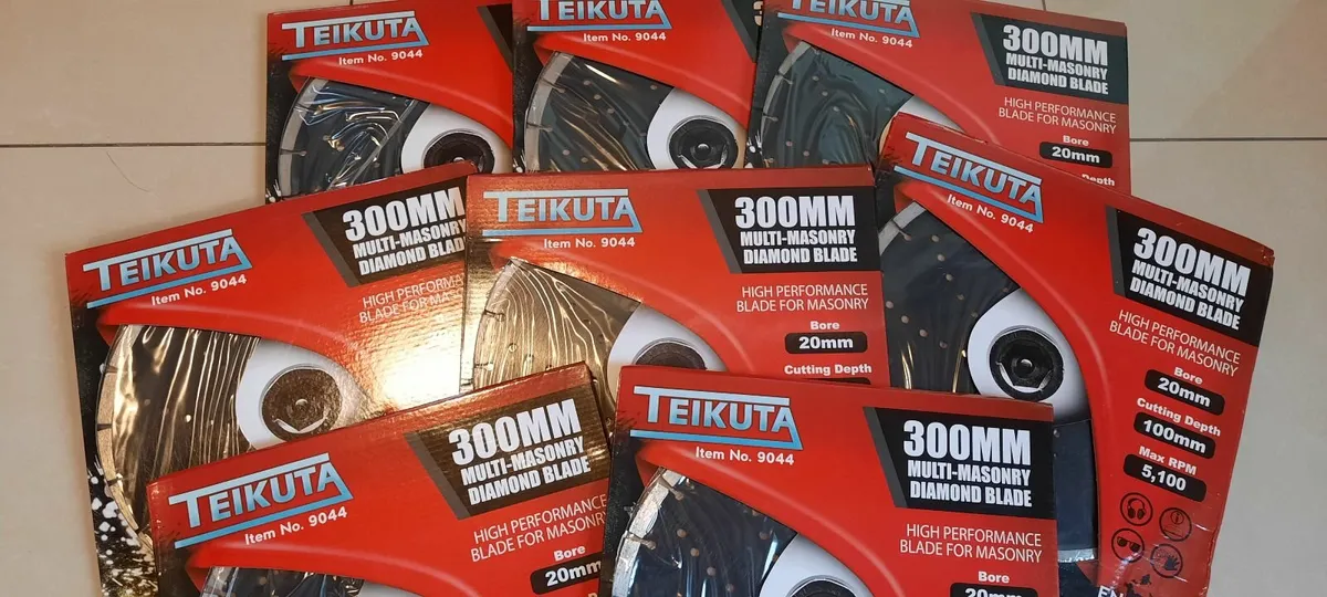 TEIKUTA Wet+Dry 12"-300mm Diamond Blades - Image 2