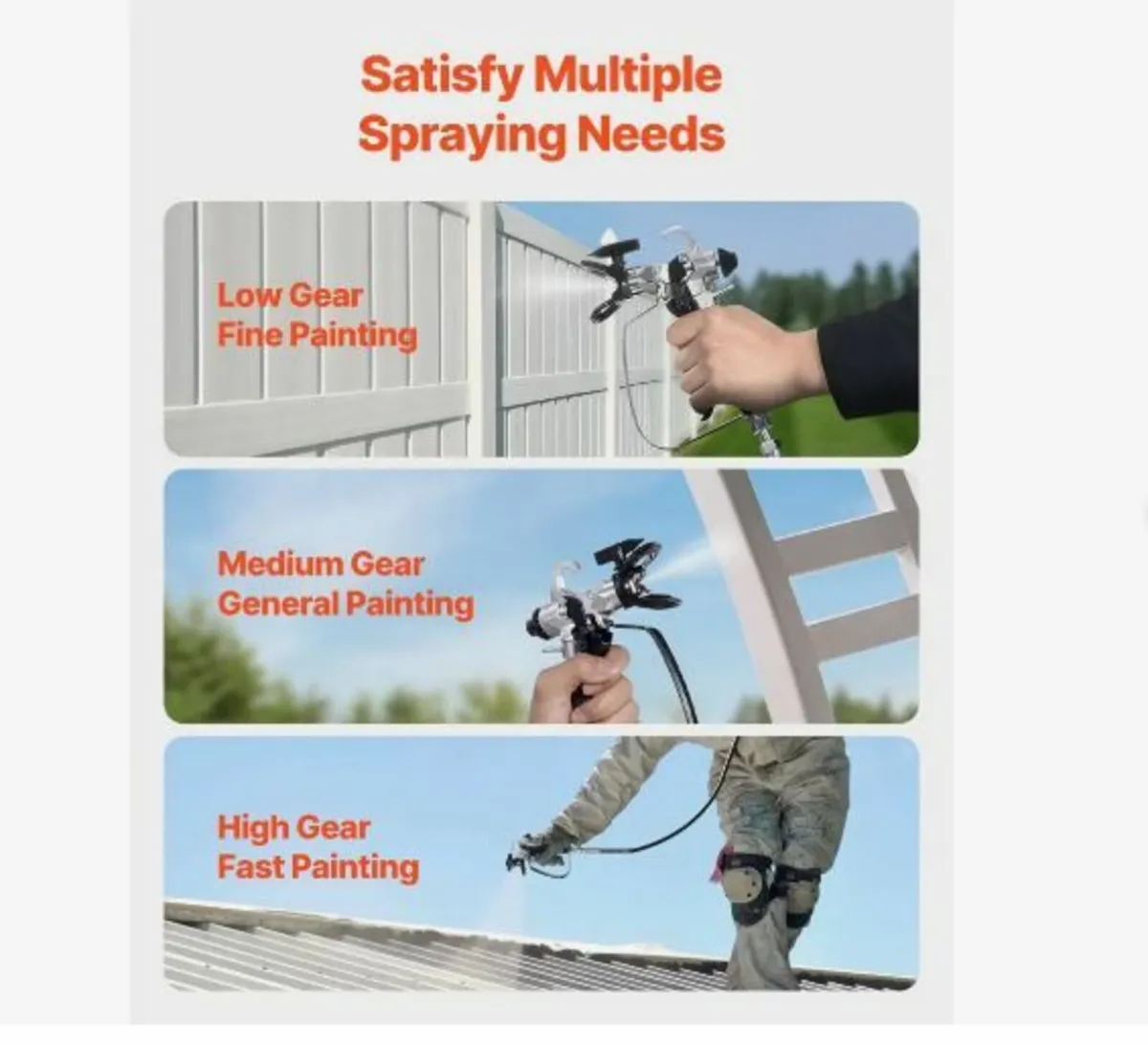 Stand Airless Paint Sprayer, 750W - Image 4