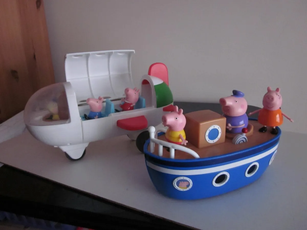 Peppa Pig -Peppa's Adventures Boat&Airplane - Image 1