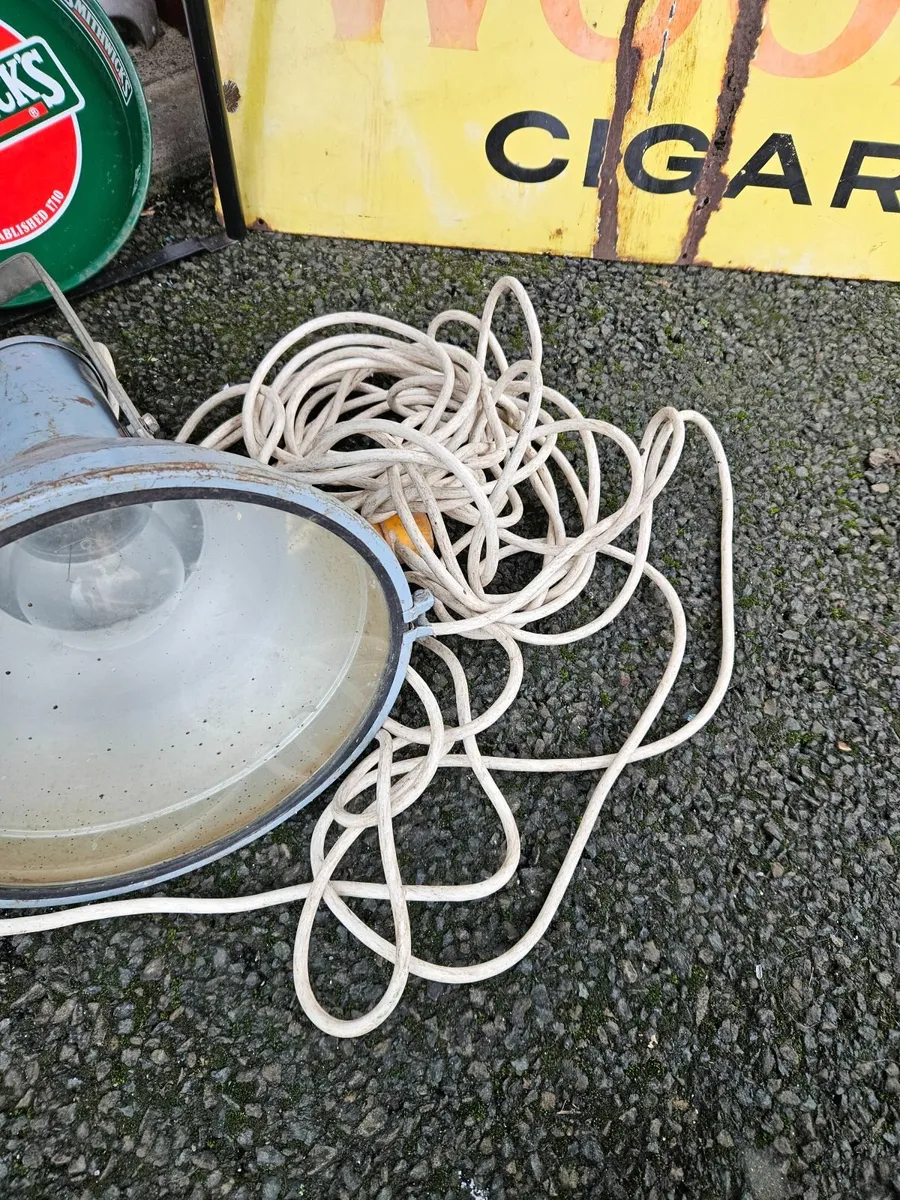 Vintage Industrial Lamp Spotlight - Image 3