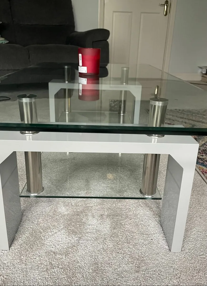 Glass Coffee Table - Image 1
