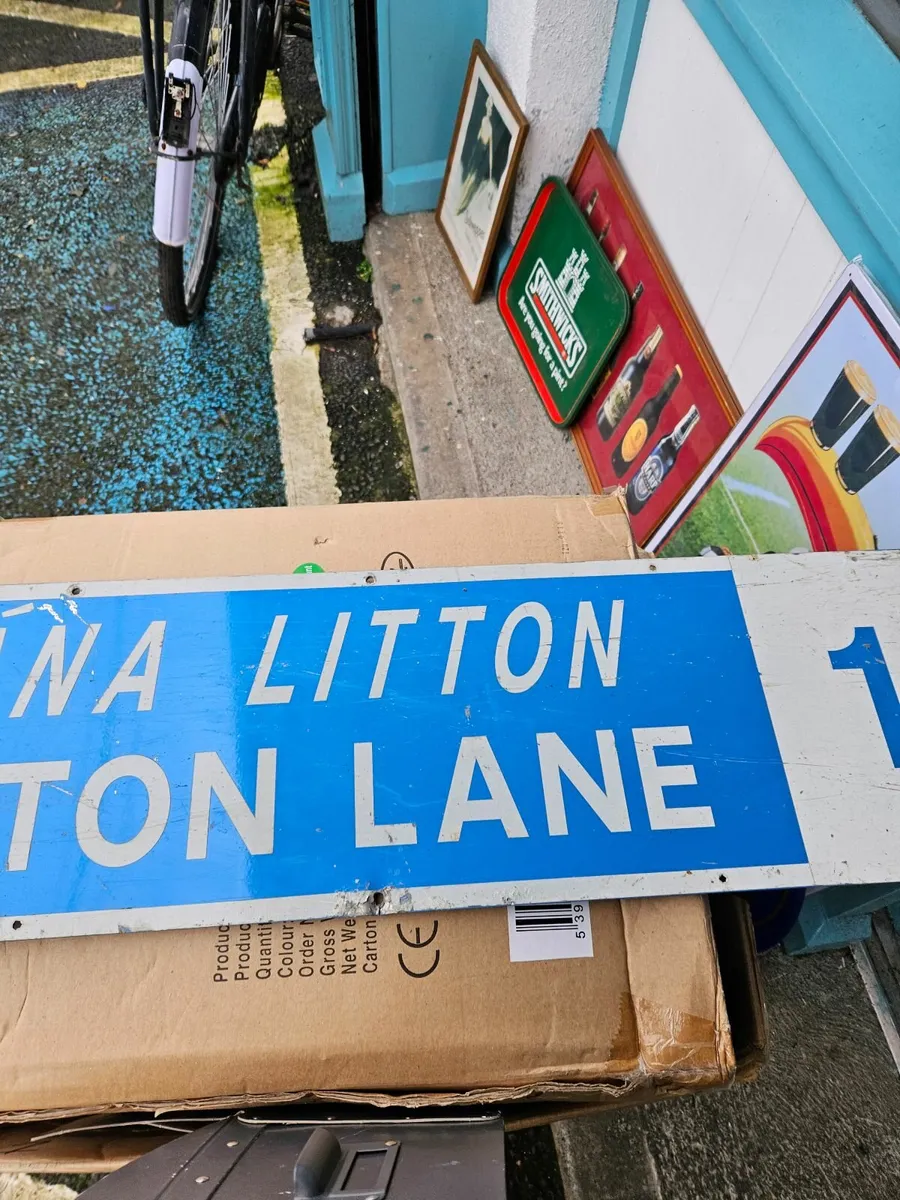 Street Sign Litton Lane - Image 2