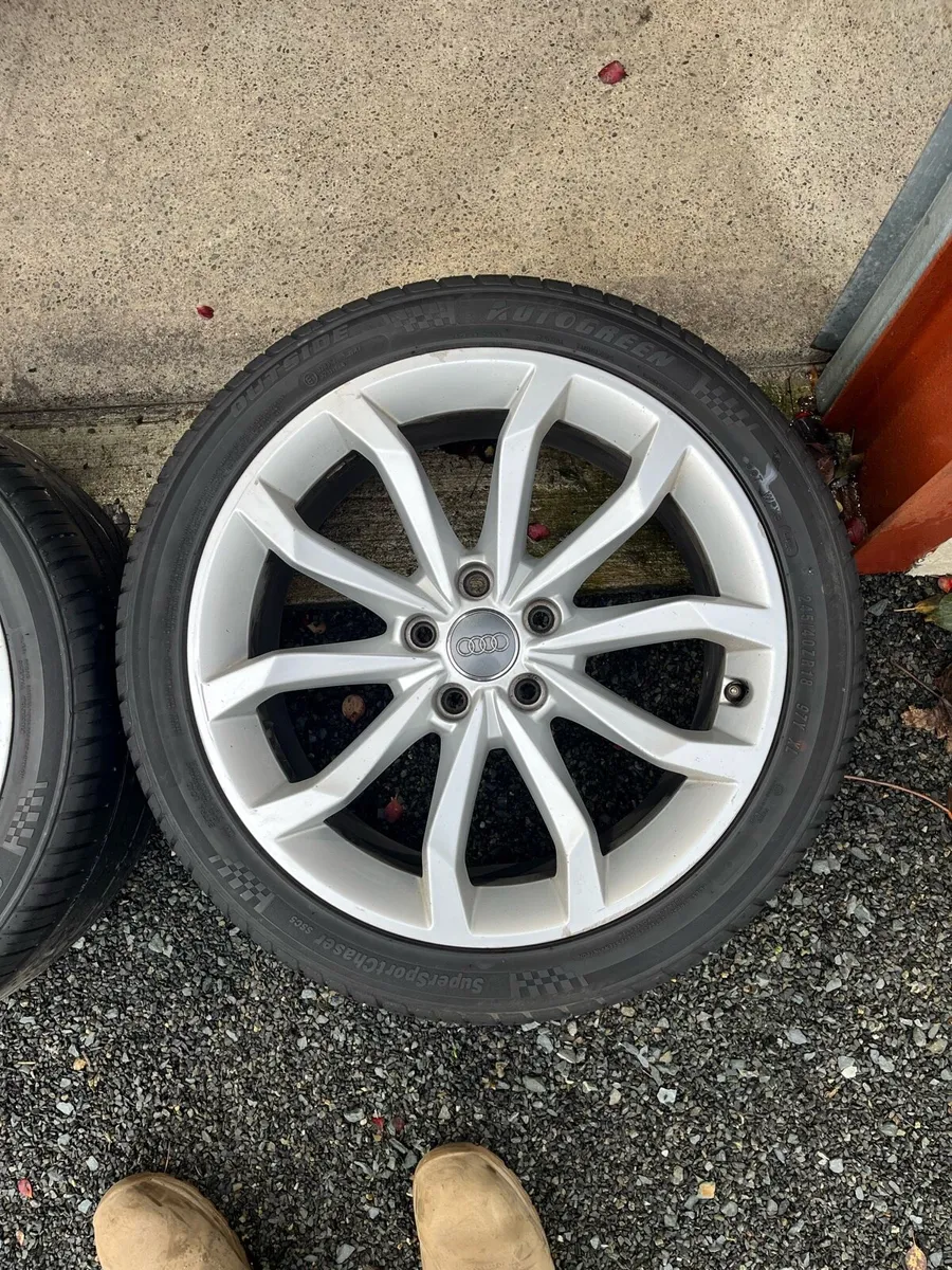 18” Genuine Audi Alloys - Image 1