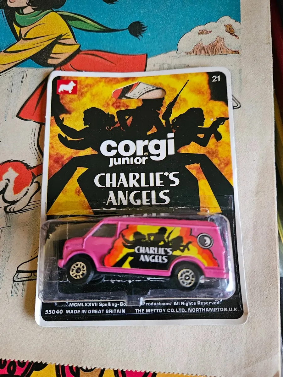 Vintage Corgi Charlie's Angels Van - Image 1