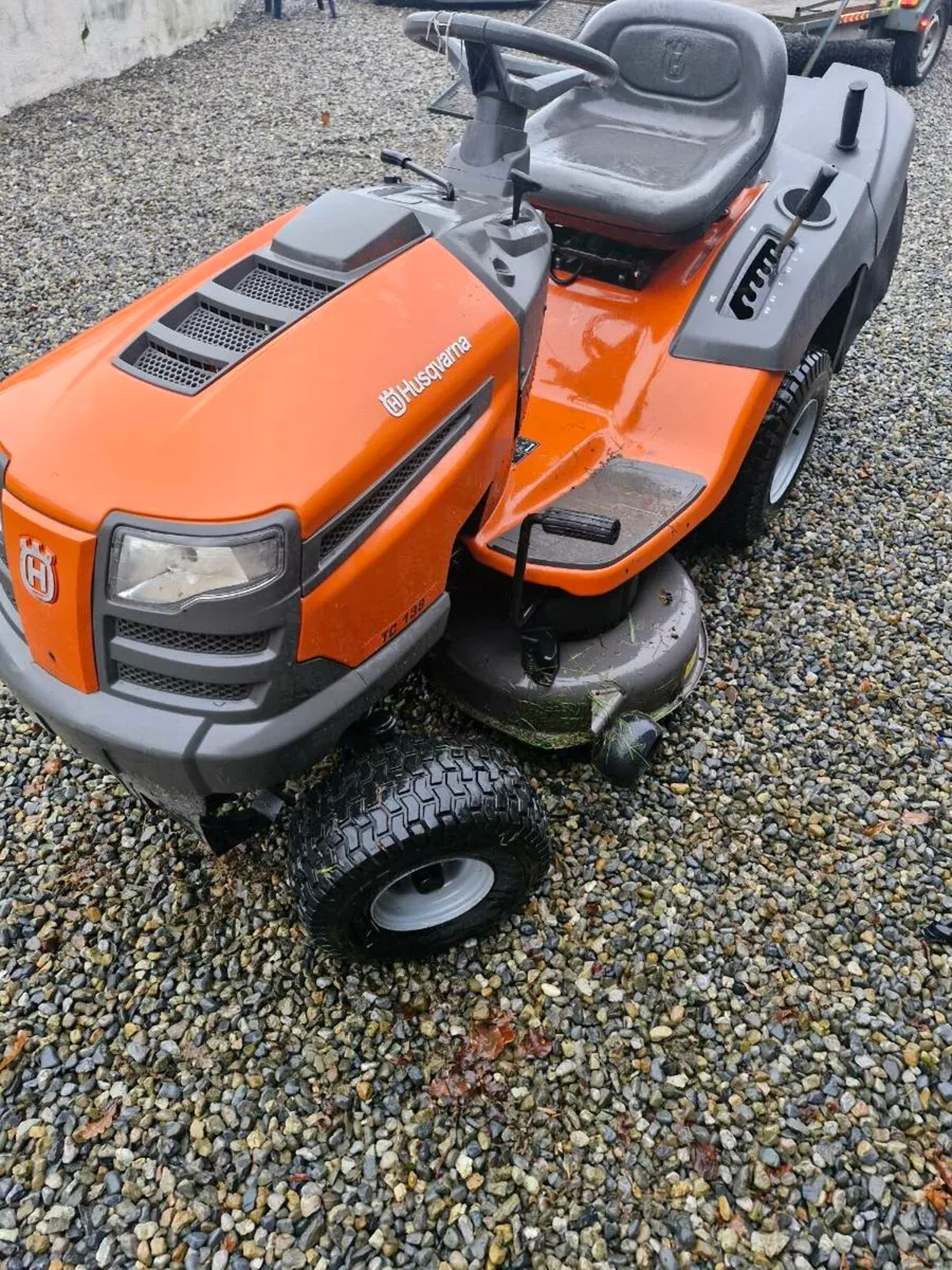 Husqvarna Tc138 ride on mower Delivery available - Image 2