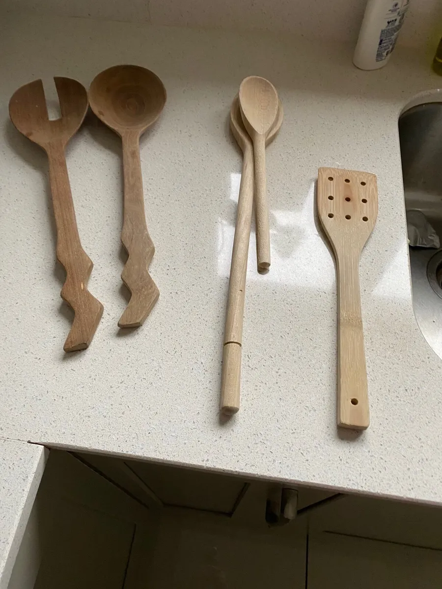 spatulla/wooden spoon/ salad server- FREE - Image 2