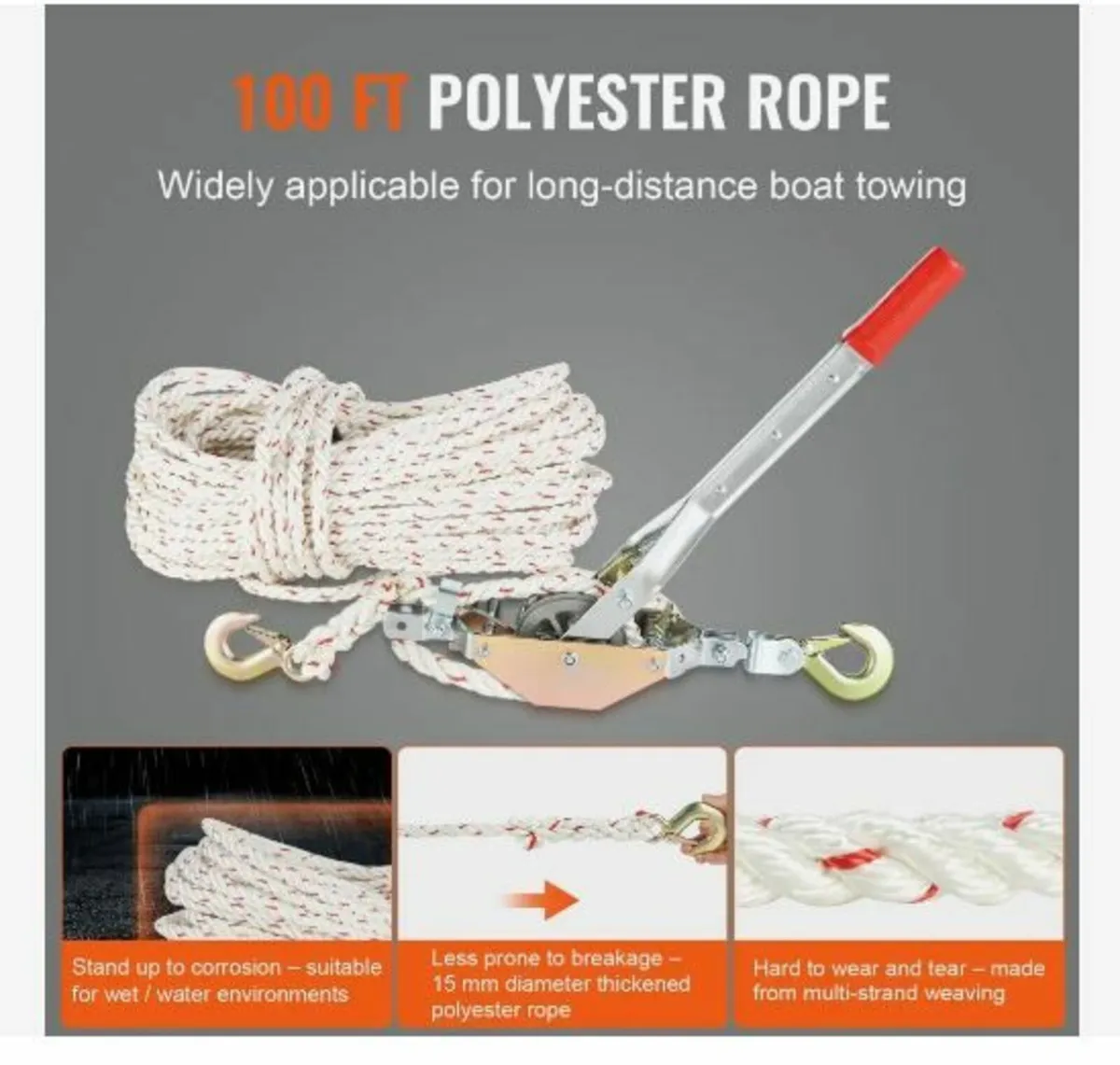 Rope Puller, 3/4 Ton - Image 3
