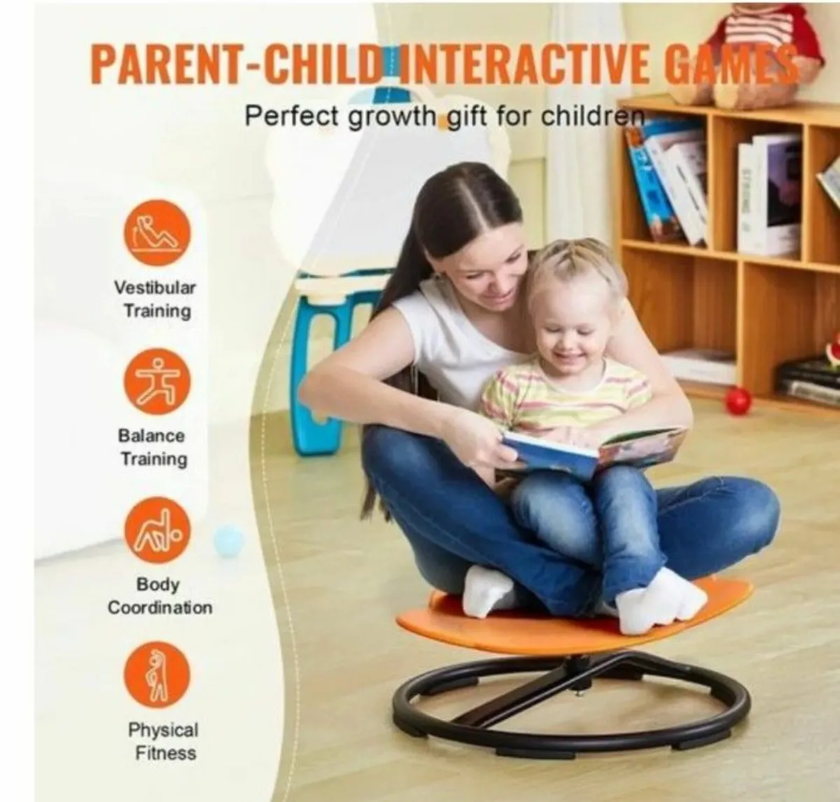 Kids Sensory Swivel Chair FREE DELIVERY - Image 3