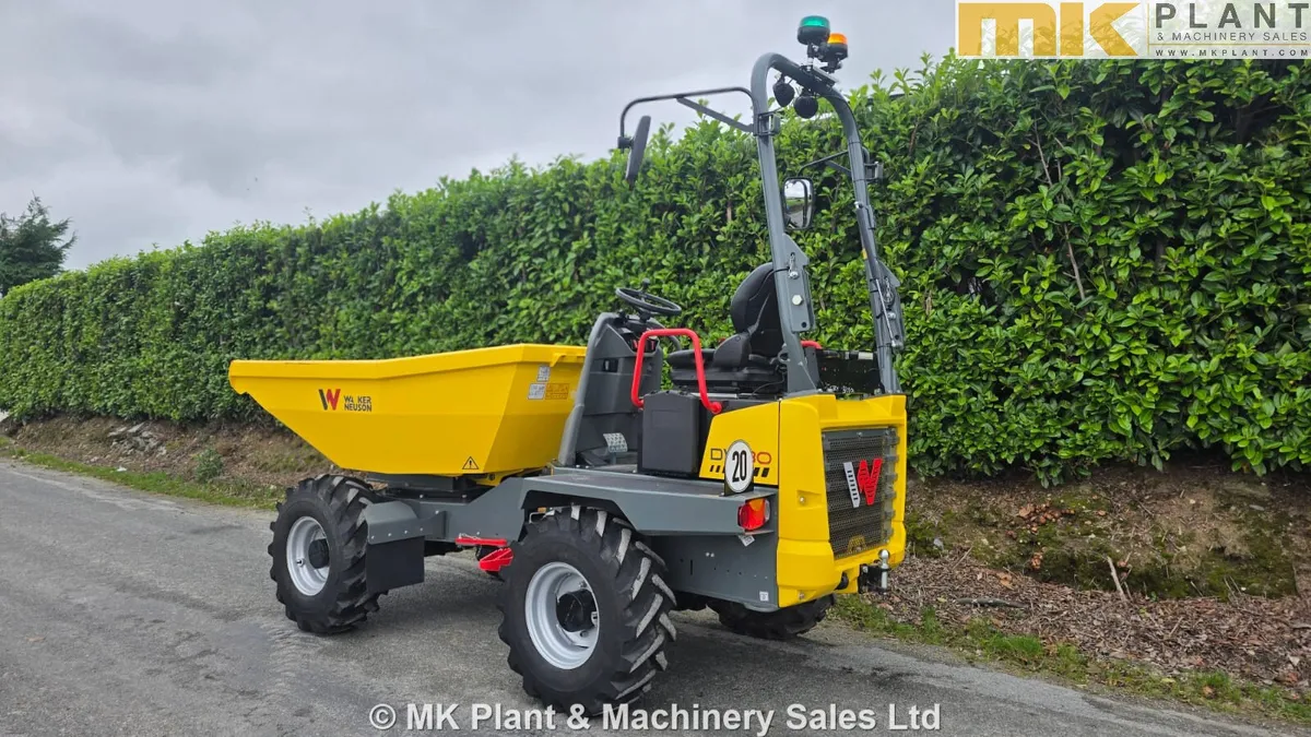 Wacker Neuson DW30S (DW 30 S) Site Dumper - Image 4