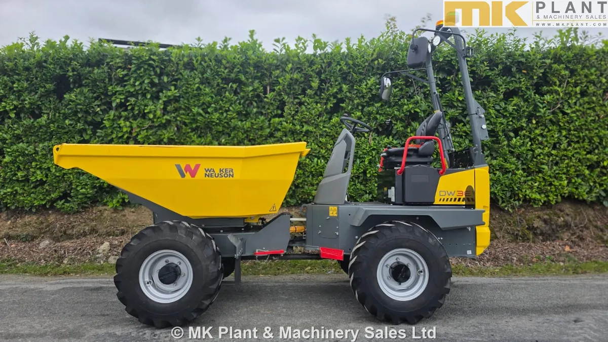 Wacker Neuson DW30S (DW 30 S) Site Dumper - Image 3