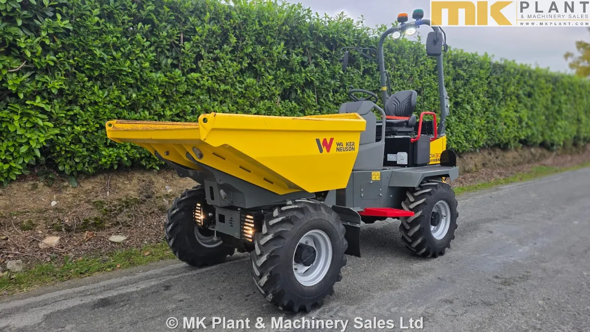 Wacker Neuson DW30S (DW 30 S) Site Dumper - Image 2