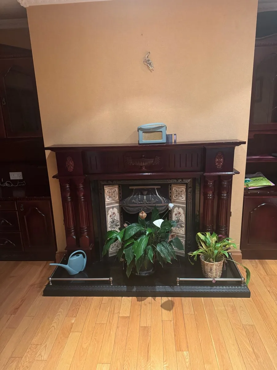 Mahogany fireplace - Image 1