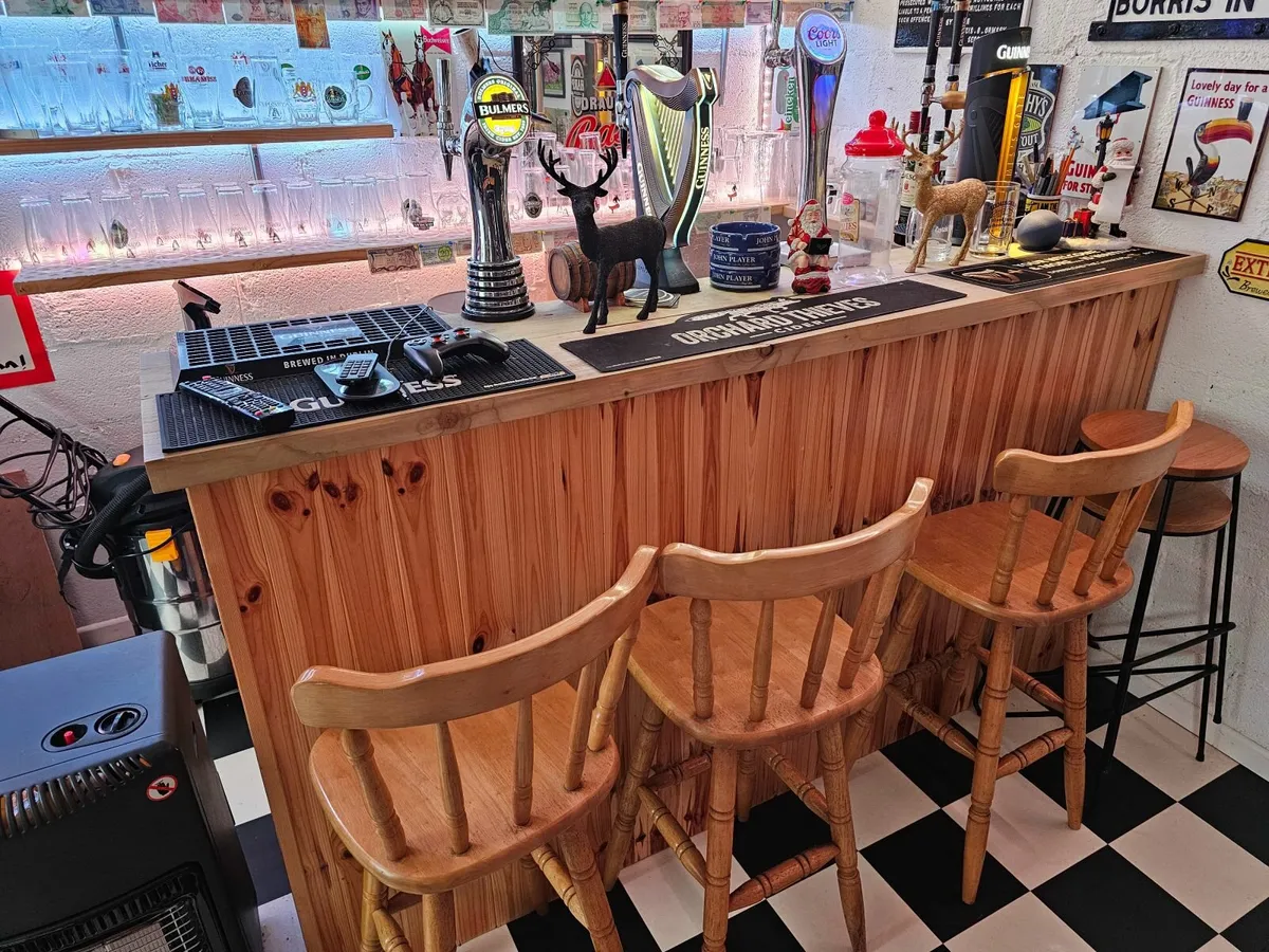 Full home bar for sale (taps, bar, gas, etc) - Image 1