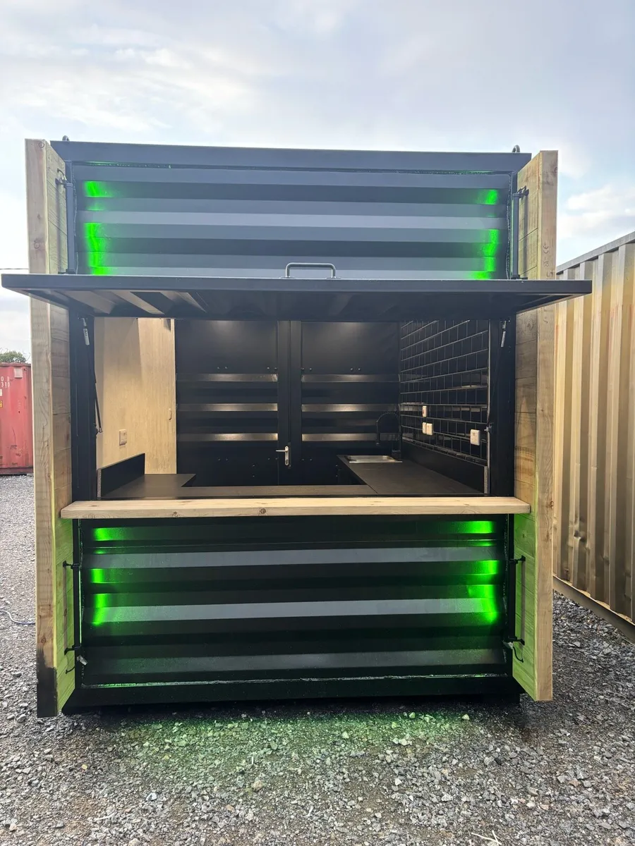 container Coffee kiosk 10ft FOR HIRE- Sale - Image 1