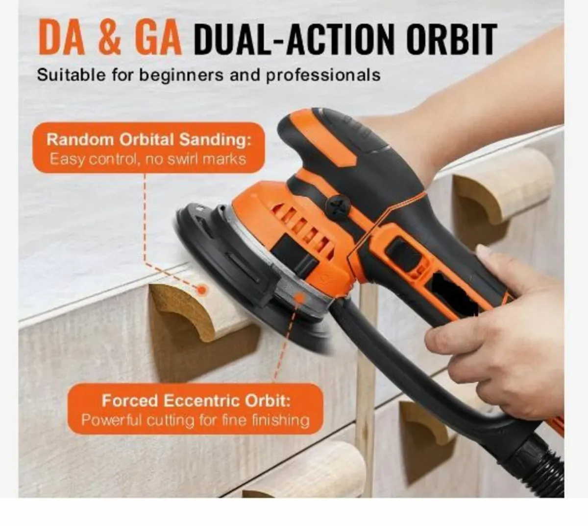 Random Orbital Sander, 6-Inch - Image 2