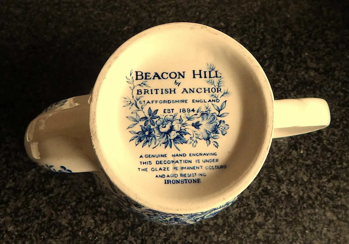 Staffordshire Ironstone Beacon Hill Coffee Set - Image 3