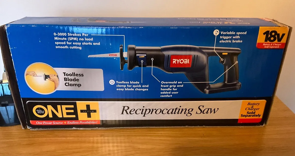 Ryobi CRP1801/D 18v reciprocating saw, Cordless - Image 1