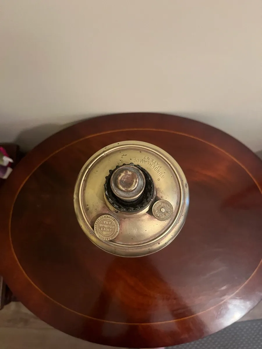Antique Fletcher & Phillipson Dublin Oil Lamp - Image 4