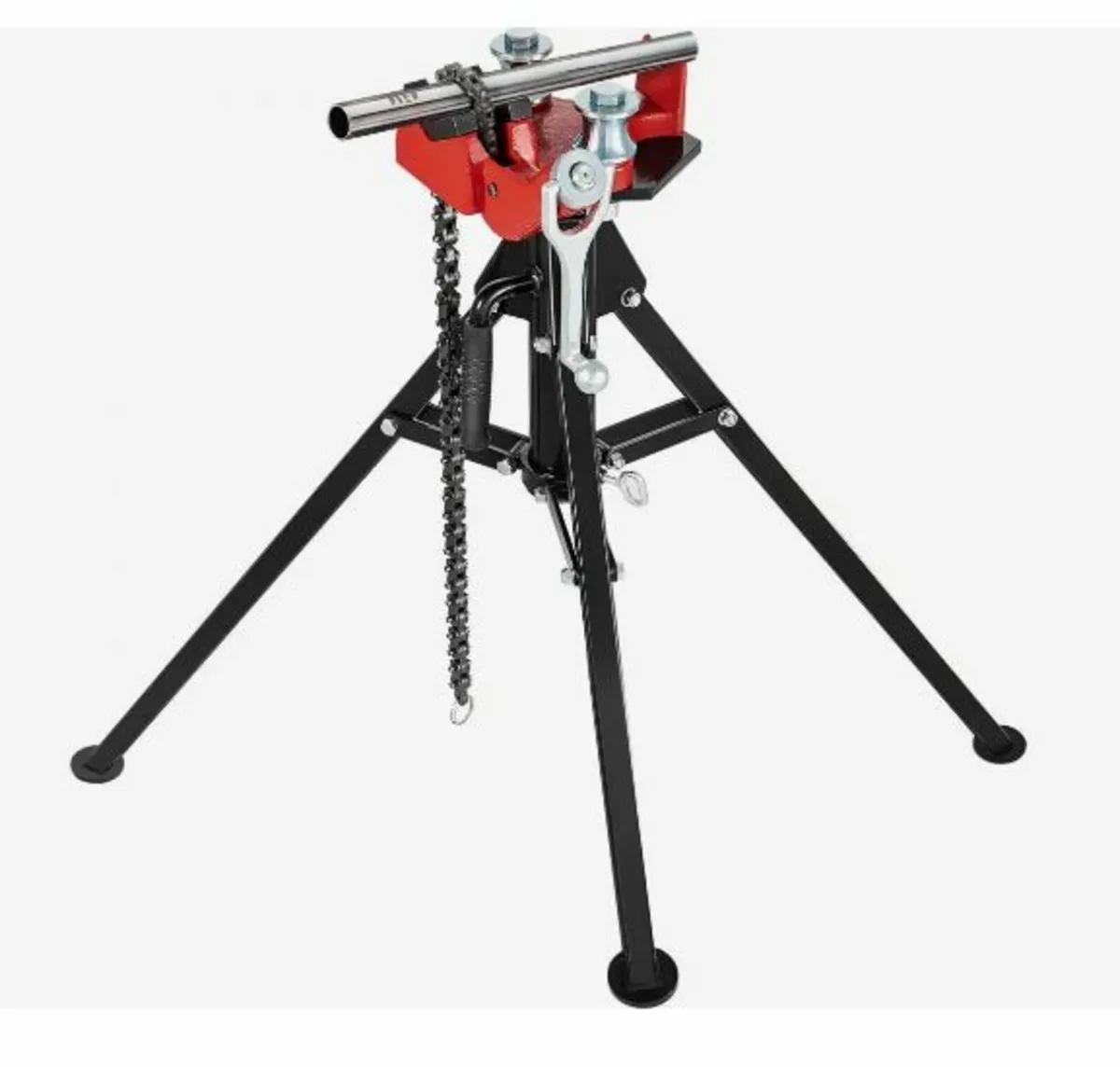 Tripod Pipe Chain Vise | 1/8"-5" Pipe Capacity - Image 1