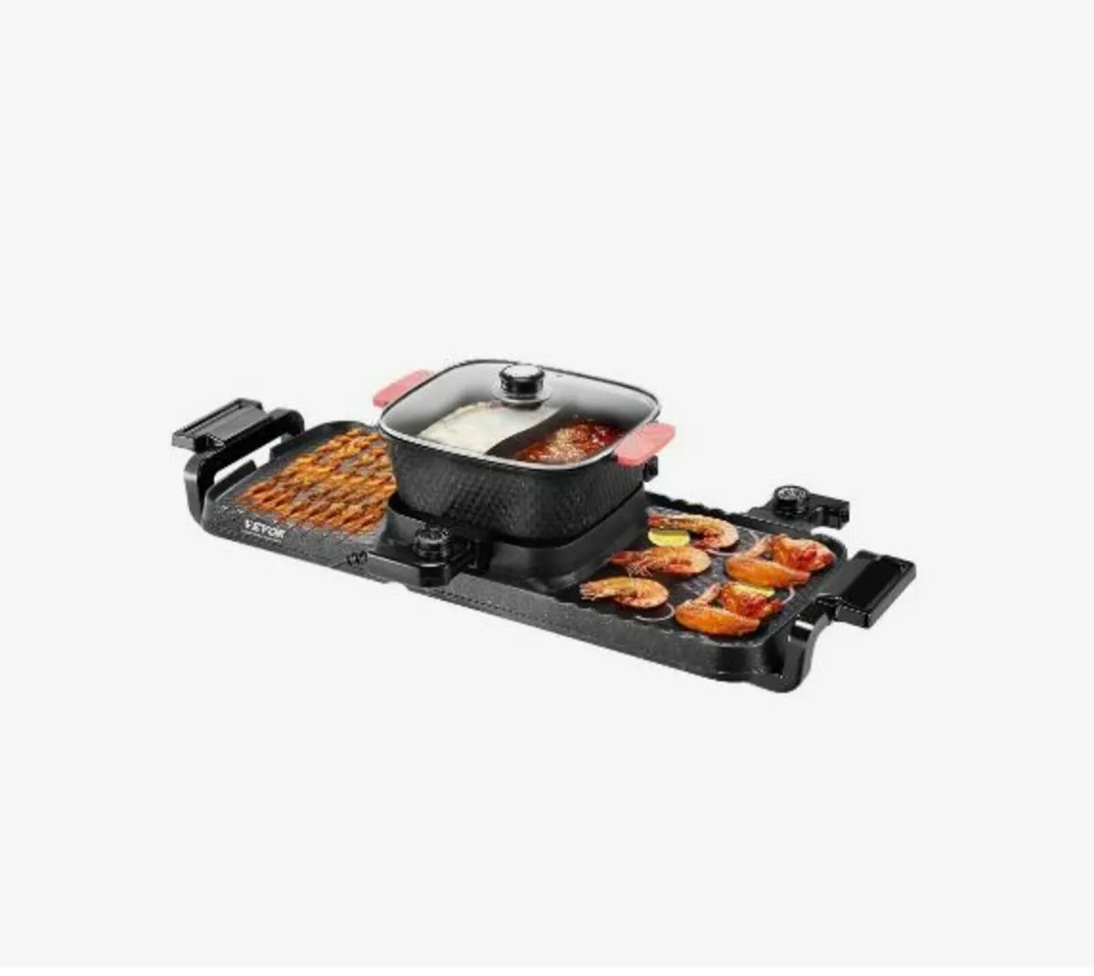 Hot Pot with Grill, 2300W 2-in-1 - Image 1