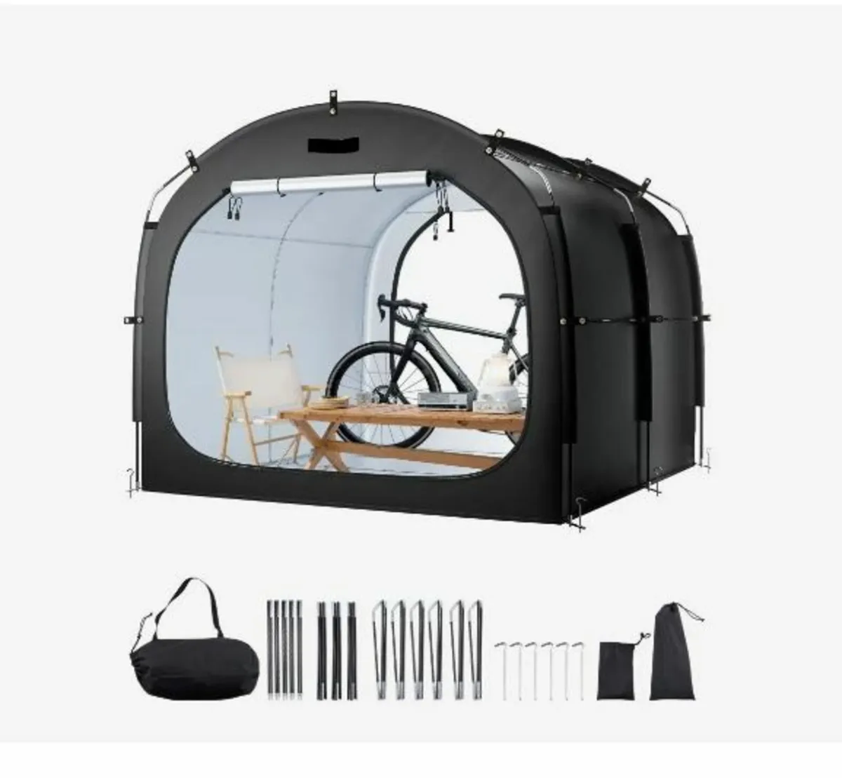 Bike Storage Tent, 5 Bikes, Outdoor - Image 1