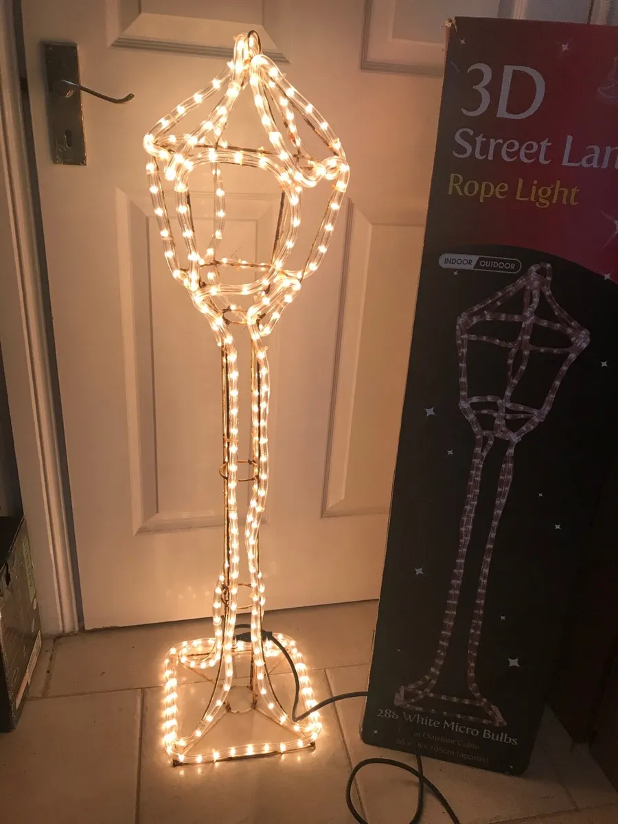 3D Street Lamp Rope Light Christmas Decoration - Image 3