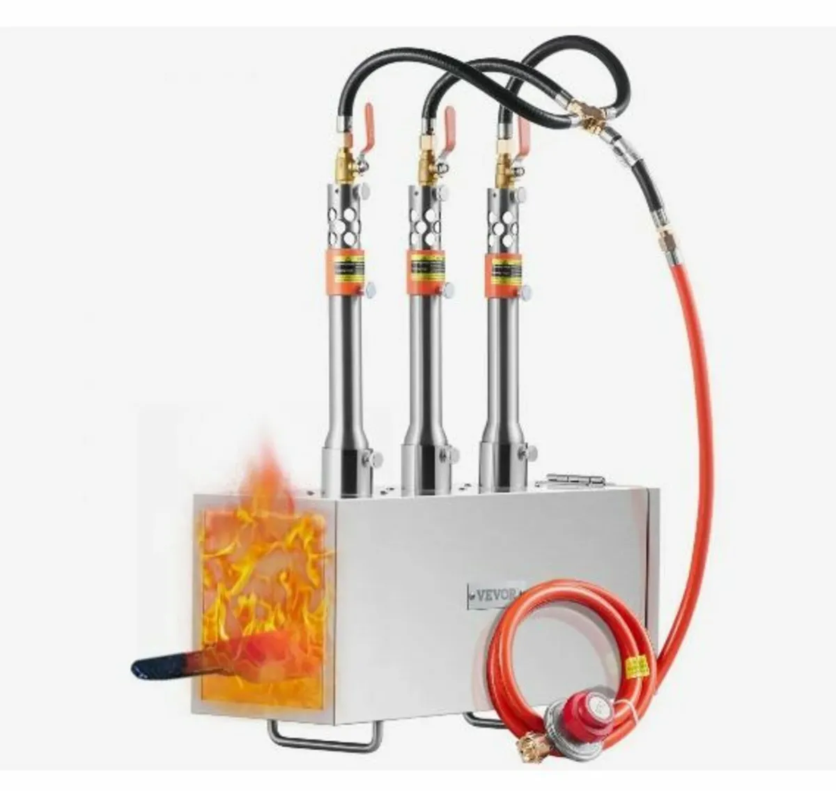 Portable Propane Forge, 3 Burner Farrier Forge - Image 1