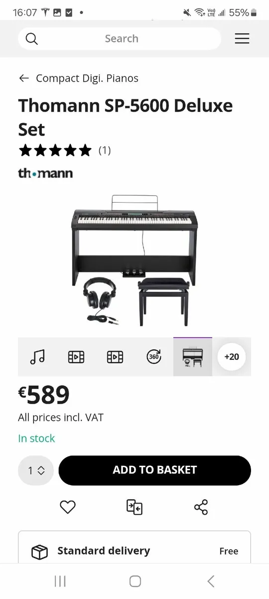 Thomann  SP5600 Electric Piano - Image 2