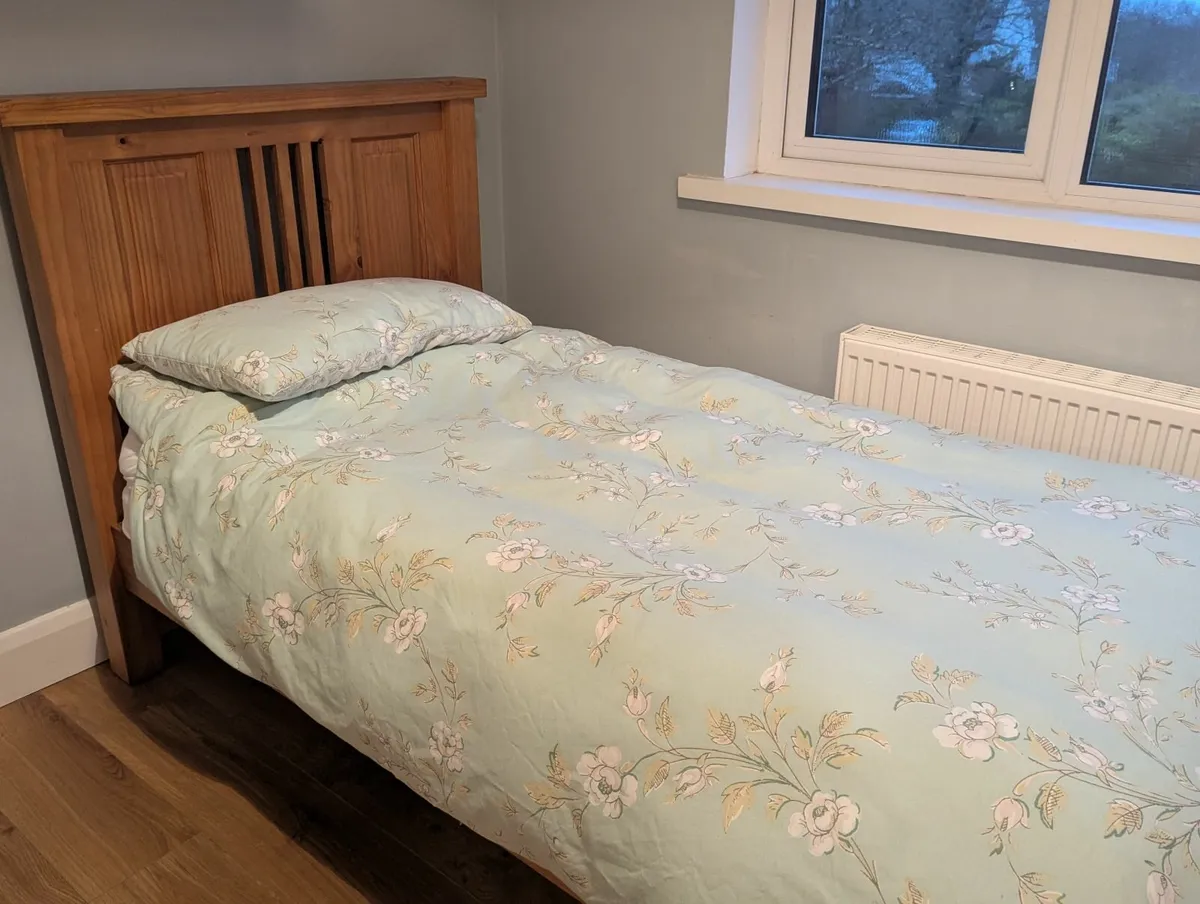 Single Bed and Mattress - Image 2