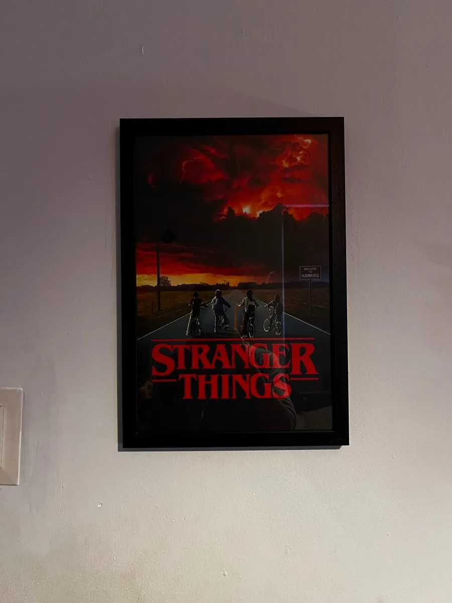 Stranger Things framed poster - Image 1