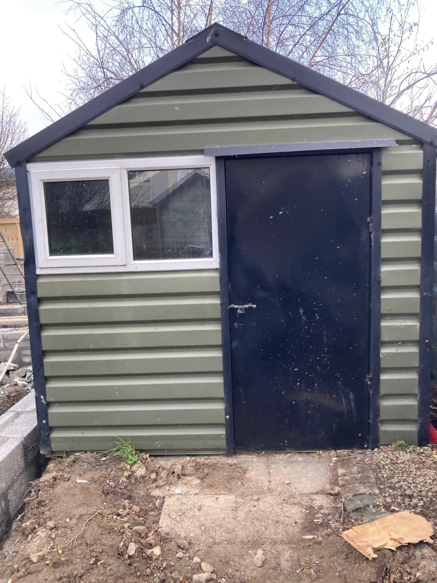 Steel shed 4m * 2.3m - Image 1